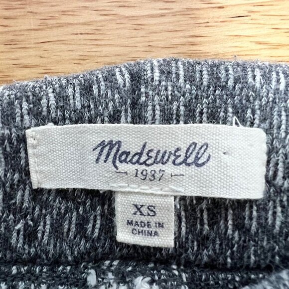 Madewell Pull On Pleated Front Slim Dress Pants Gray Womens Size XS Pockets - Picture 8 of 9